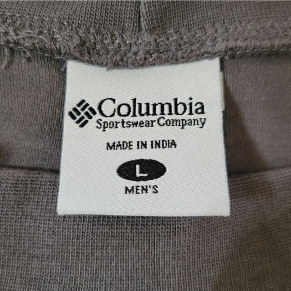 Columbia Men's Mockneck Gray Long Sleeve Pullover Shirt - Picture 3 of 12